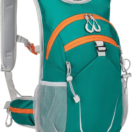 10L Small Hiking Backpack, Mini Travel Daypack for Men Women | Lightweight & Water Resistant for Cycling Camping Outdoor Fits 11 Inch Tablet