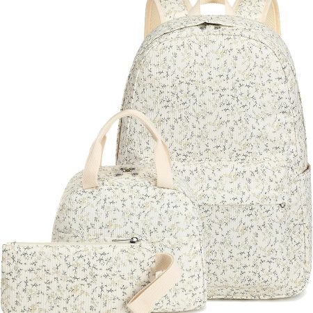 Backpack for Girls School Bag Kids Bookbag Teen Backpack Set Daypack with Lunch Bag and Pencil Case | Kids