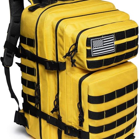 45L Military Tactical Backpacks  Army Assault Pack 3 Day Bug Out Bag Hiking Treeking Rucksack…